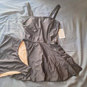 Jessica Rey swimwear Emma swimsuit swimdress S black